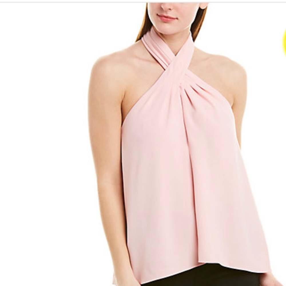 Amanda Uprichard White Halter Top